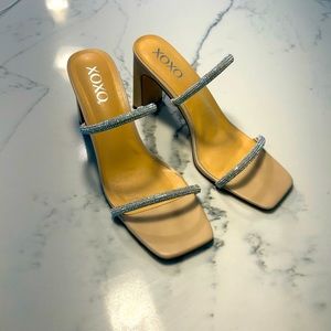 XOXO High Heeled Sandal, worn for about twenty minutes for prom photos!